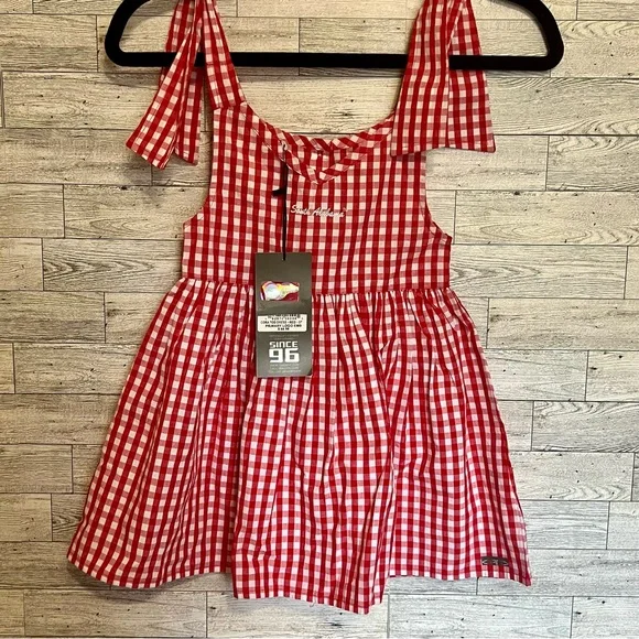 NWT- Red/White Gingham Check Child’s Dress - Size 3T‎ - University South Alabama - Picture 5 of 12
